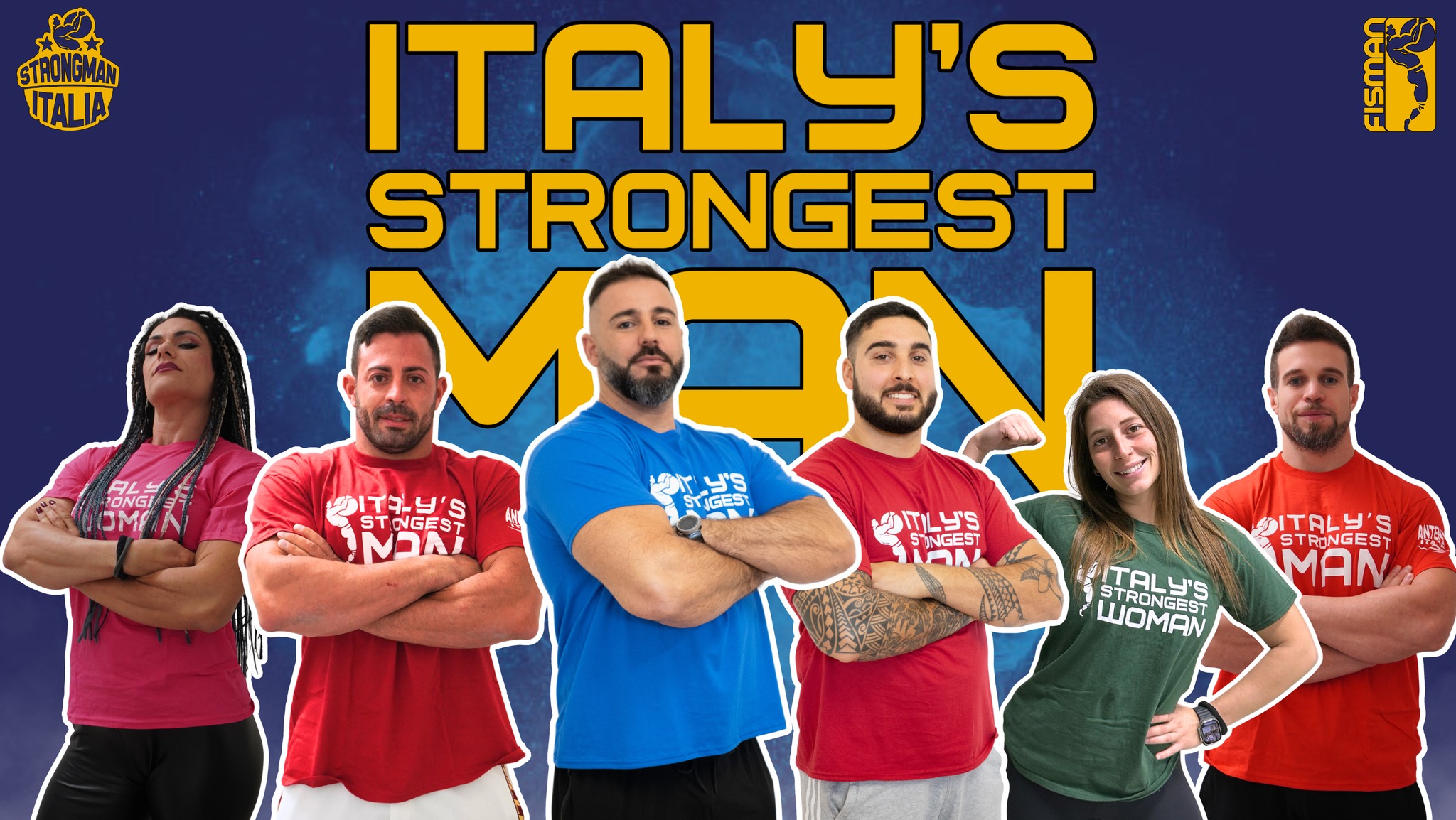 GLI ATLETI PIU' FORTI D'ITALIA 2025